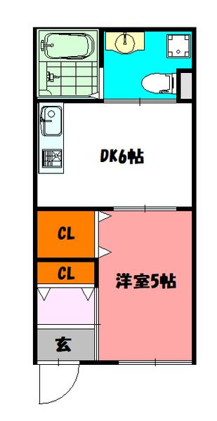 エントピアくるみⅡ 間取り図画像