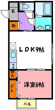 ヴィアーレ 間取り図画像