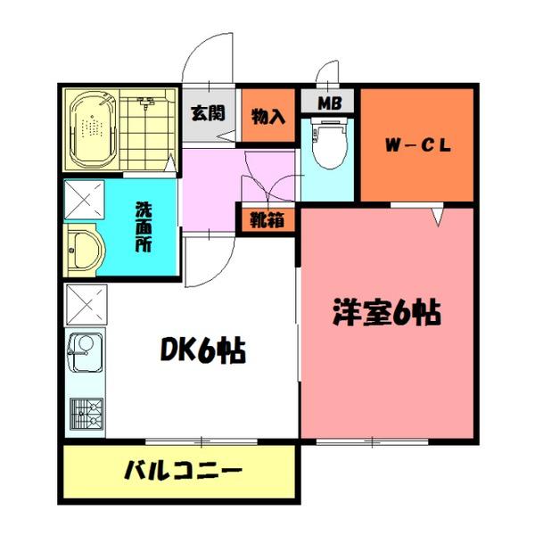 ユマリアコート 間取り図画像