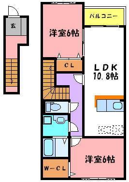 ユニヴェール 間取り図画像