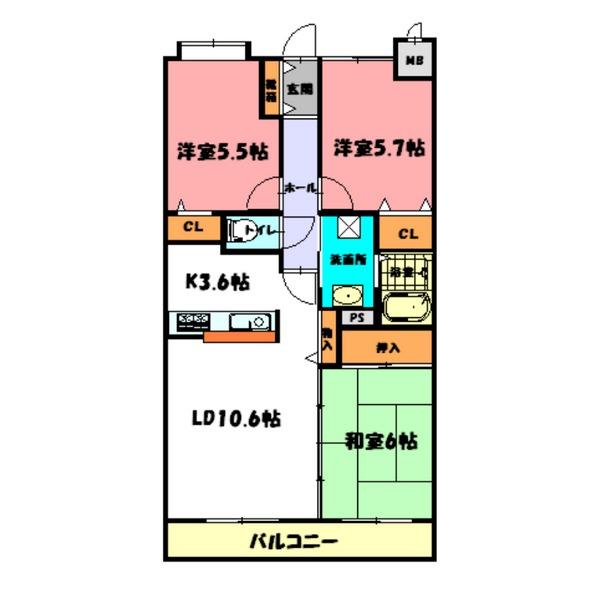  間取り図写真