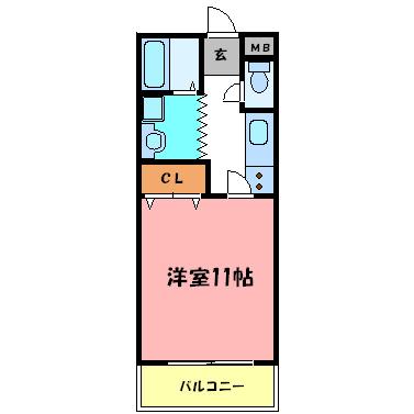 エクセルまつたに 間取り図画像
