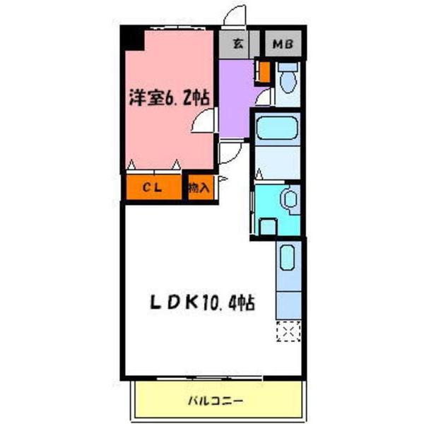 シエルオカモト 間取り図画像