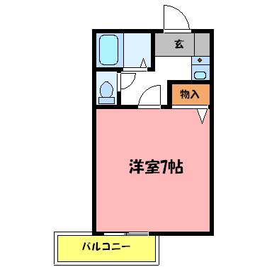 シーサイドマンション 間取り図画像