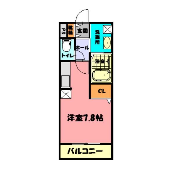 エテルノスクエアー弐番館 間取り図画像