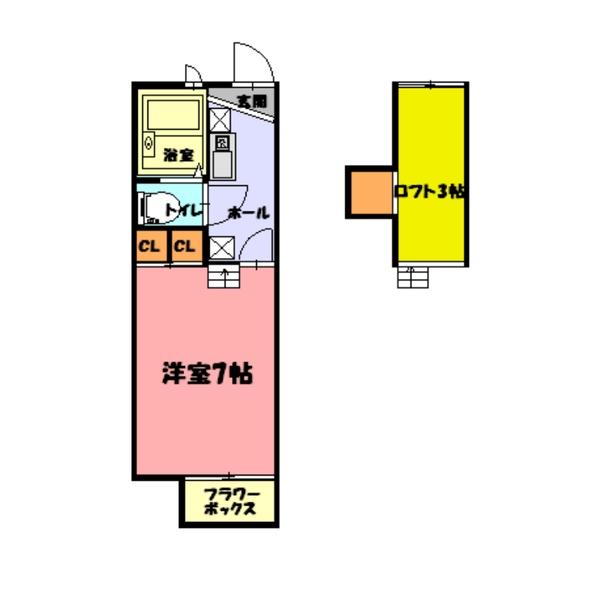 翼Ⅵ 間取り図画像
