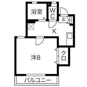 ソワサント上の丸 間取り図画像