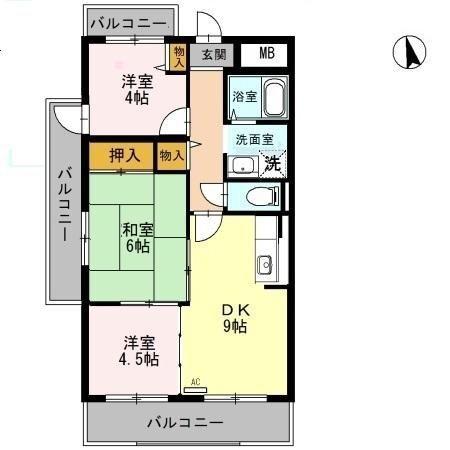  間取り図写真