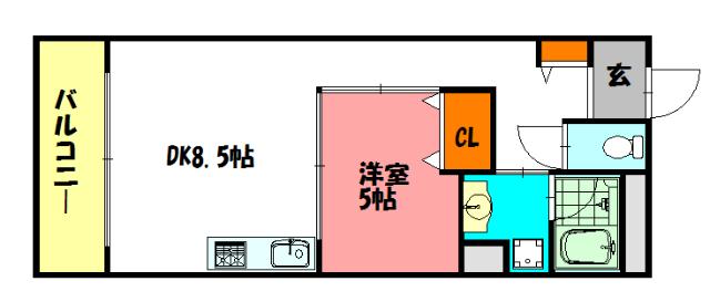 エランドール 間取り図画像