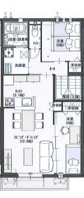  間取り図写真