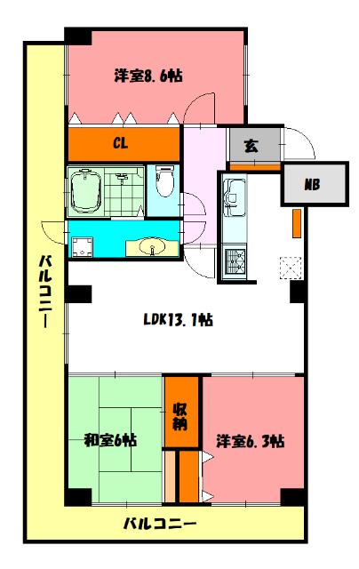  間取り図写真
