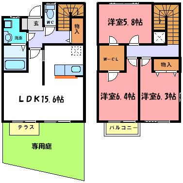  間取り図写真