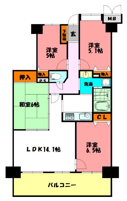  間取り図写真
