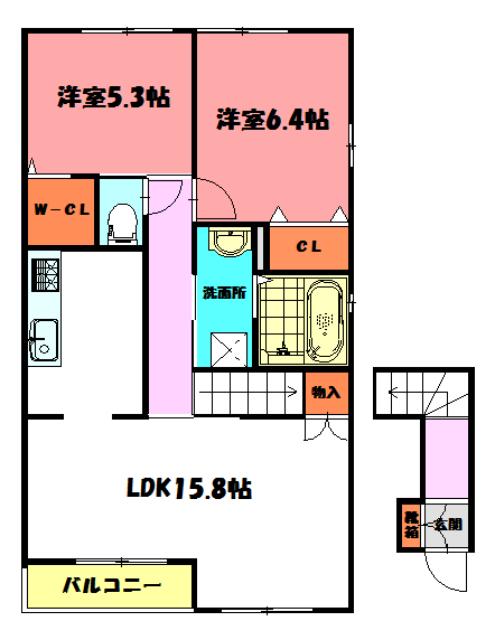 ルーチェ 間取り図画像