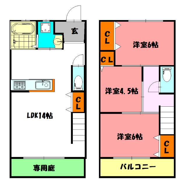  間取り図写真