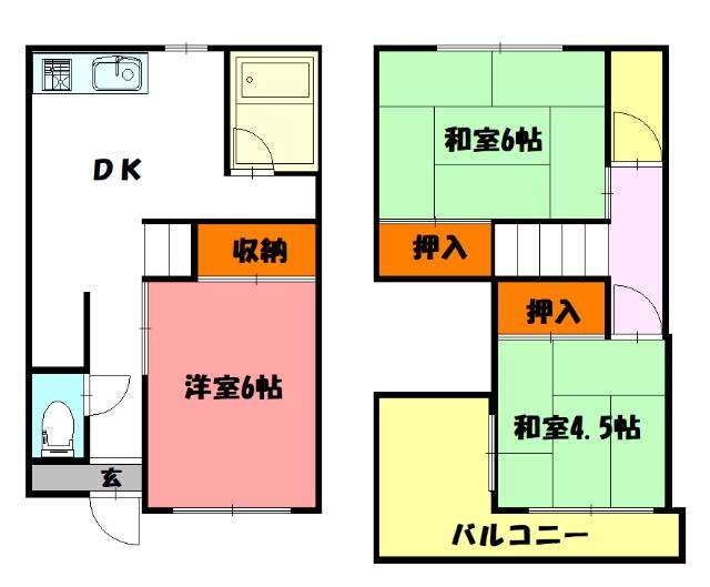  間取り図写真