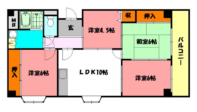  間取り図写真