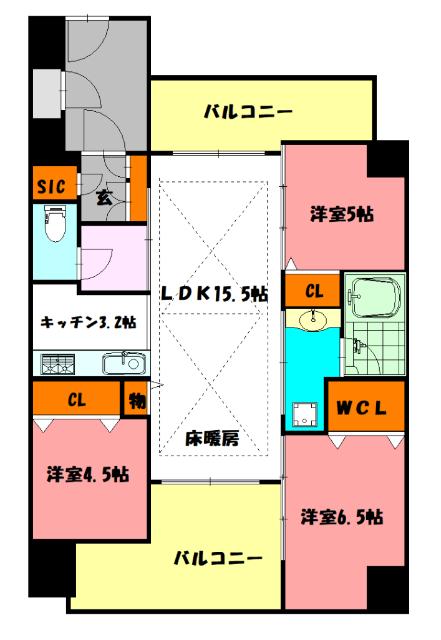  間取り図写真