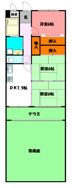  間取り図写真