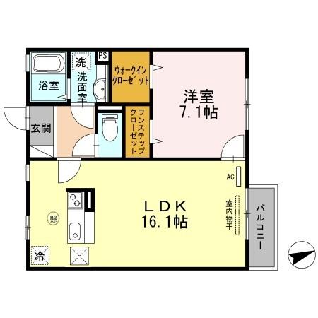 グレイスハイム 間取り図画像