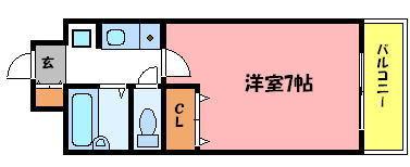 ＹＫハイツ相生町 間取り図画像