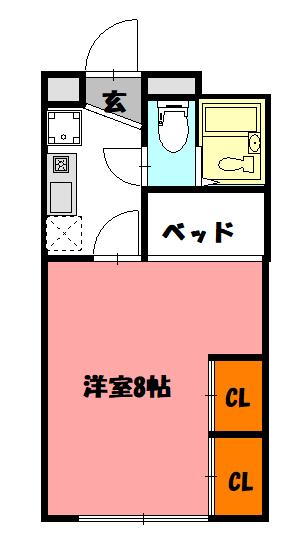 タウンコート上の丸 間取り図画像
