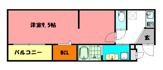 ダイショウハイツ明石 間取り図画像