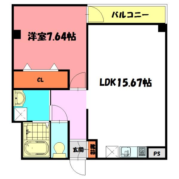 アバントコート明石 間取り図画像