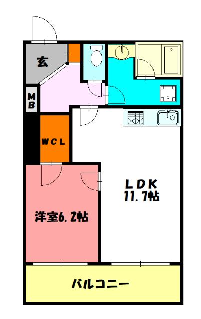 メゾン・ド・レガード 間取り図画像