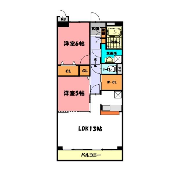 ＴＫエレガンテ 間取り図画像