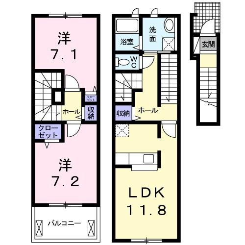 アルストロメリア 間取り図画像
