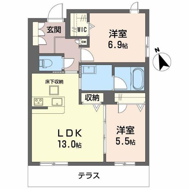Seaside House 間取り図画像