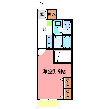 たちばなⅡ 間取り図画像
