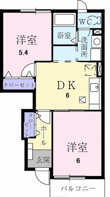 コートヤードⅤ 間取り図画像