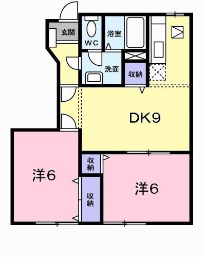 ガーデンハイツ大久保Ⅱ 間取り図画像