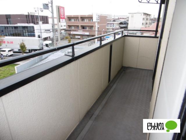ドミール北開地 バルコニー