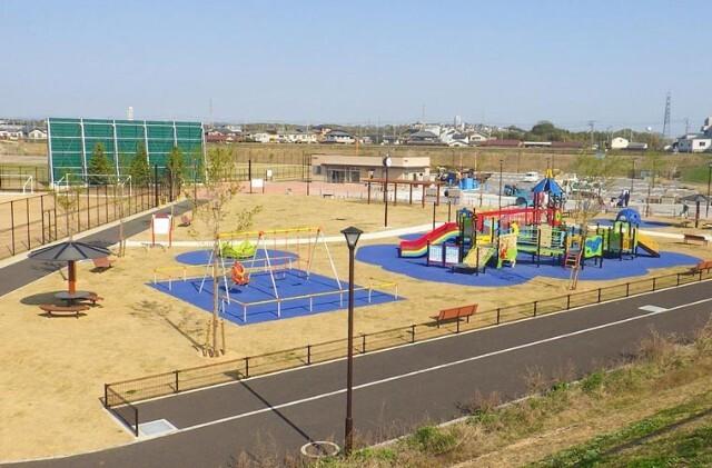 17号池魚住みんな公園：727m