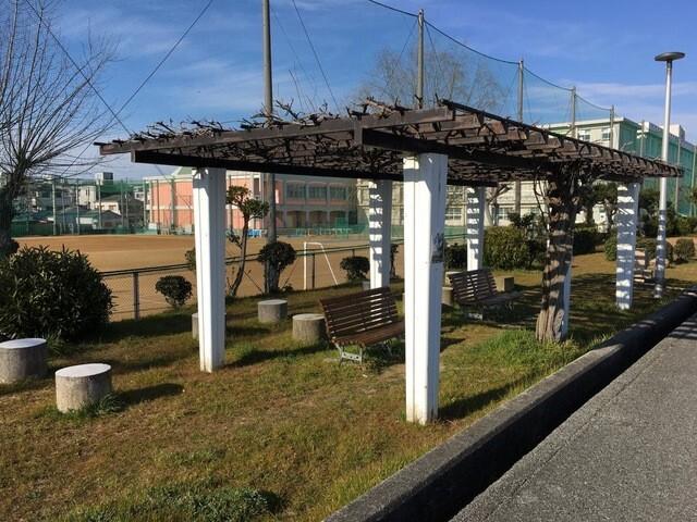 明石川右岸線緑地：207m