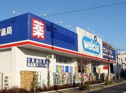 ウエルシア神戸高津橋店：872m