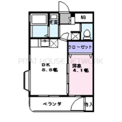 出窓付の角部屋