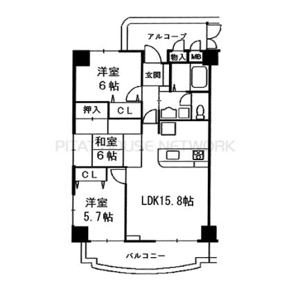 広い３ＬＤＫ