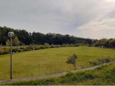 花川運動公園：1100m