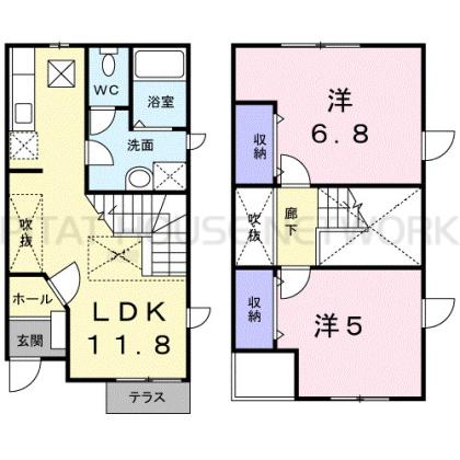  間取り図写真