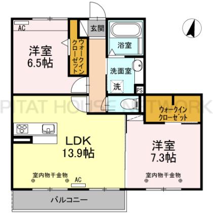  間取り図写真