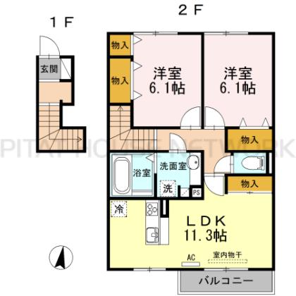  間取り図写真
