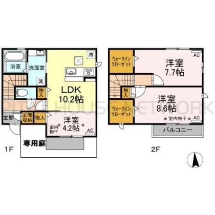  間取り図写真