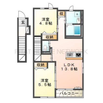  間取り図写真