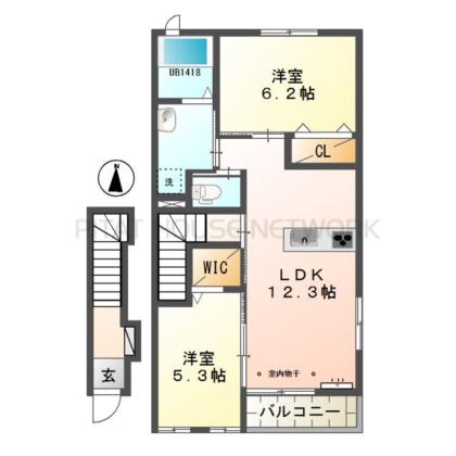  間取り図写真