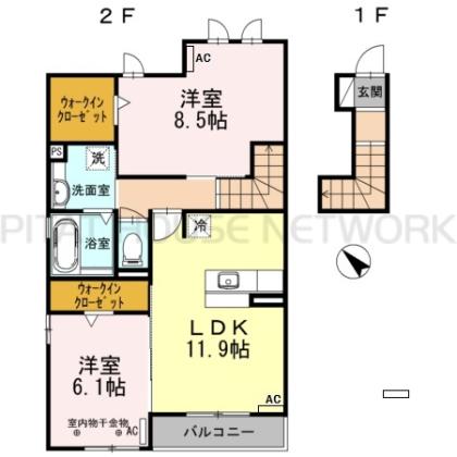  間取り図写真