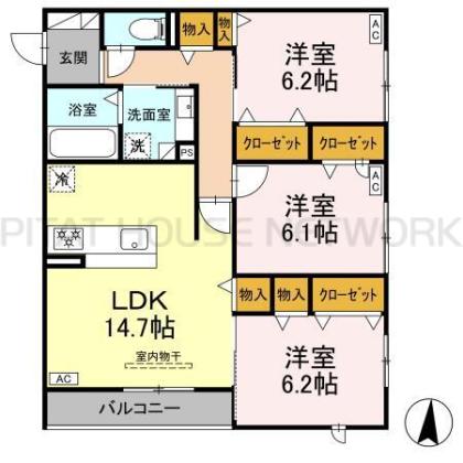  間取り図写真